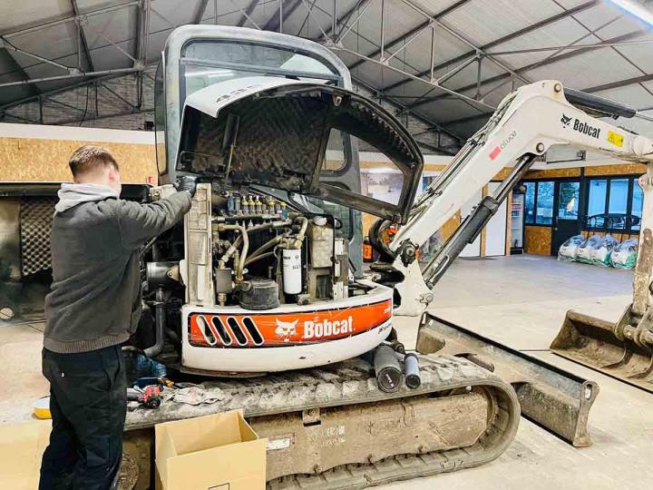 Réparation de matériel BTP : expertise et service de haute qualité.
